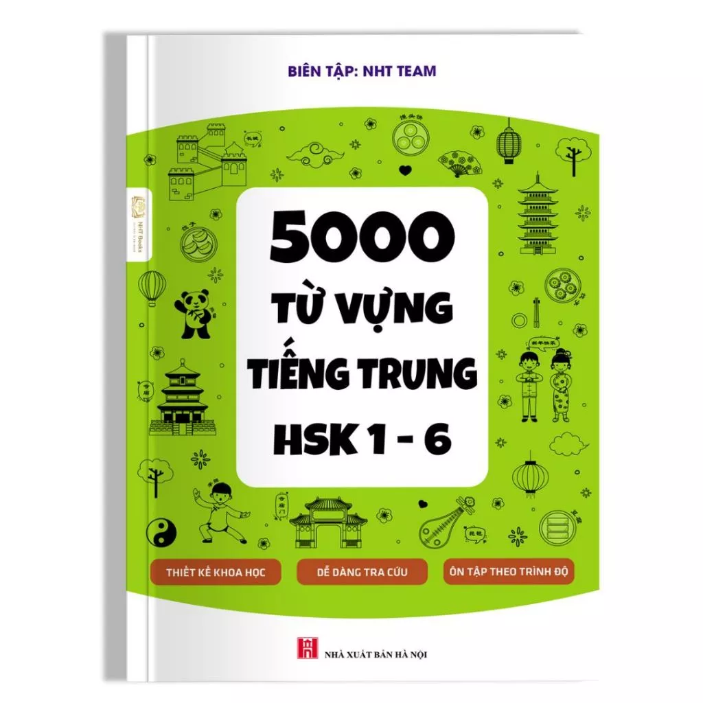 5000 Từ Vựng Tiếng Trung HSK 1 – 6